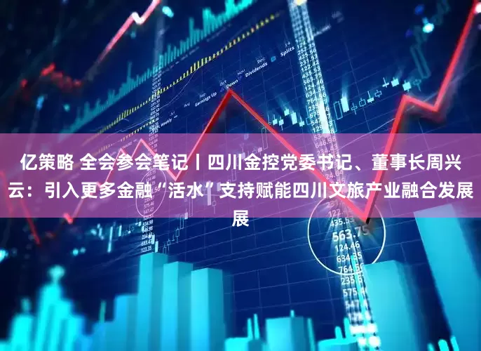 亿策略 全会参会笔记丨四川金控党委书记、董事长周兴云：引入更多金融“活水”支持赋能四川文旅产业融合发展